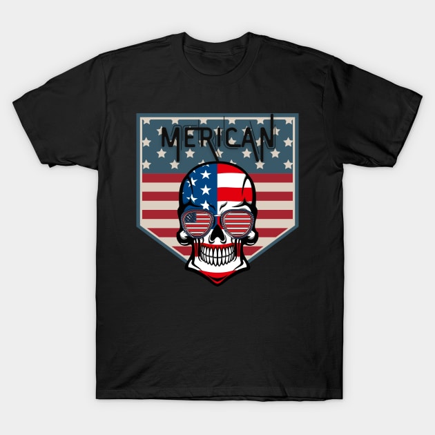 Merican T-Shirt by naeshaassociates@gmail.com